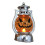 Halloween pumpkin lantern vintage-style electronic candle 7