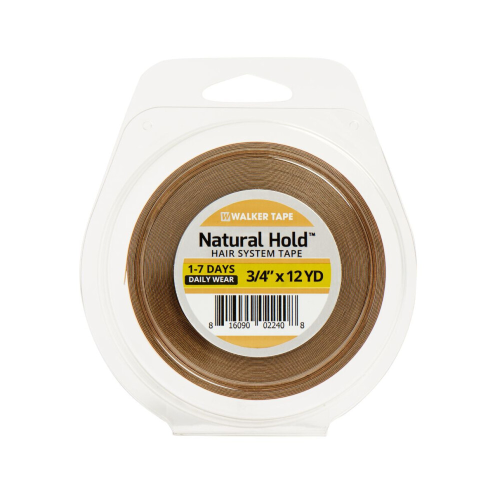 Walker Tape Natural Hold Tape Rolls 3/4" 12Yds