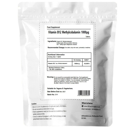 Vitamin B12 1000mcg Time Release 240 Tablets 1