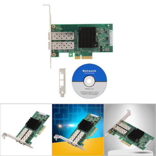 PCIe x4 SFP Serveradapter Dual-Port Intel 2