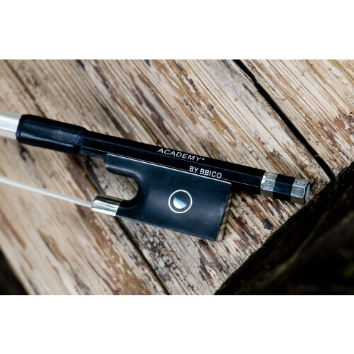 Academy 1* Black Carbon Fibre Violin Bow 4/4 1