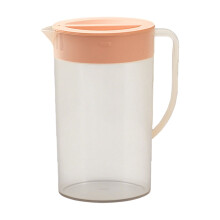 0.4 Gallon BPA-Free Cold Water Pitcher with Strainer Lid, Spill-Proof Spout & Handle, Fridge Jug for Iced Tea, Juice, Soy Milk