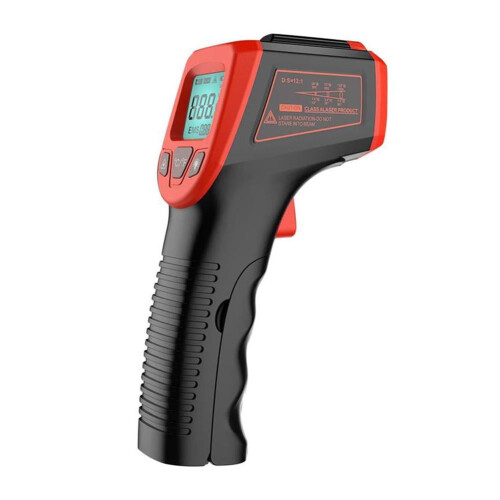 Infrared Thermometer Pyrometer 12:1 D:S -58F to 1112F