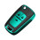 Leather Car Key Cover Green Durable Protective Shell 2