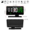 LED-Digitalwecker 6,6 Zoll schwarz, 210 mAh, USB-C 2