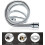 Pack of 2 Finish Long Shower Hose for Bath Taps 4