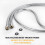Pack of 2 Finish Long Shower Hose for Bath Taps 6