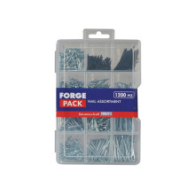 Forgefix Assorted Nail Kit Forgepack Kit, 1200 Piece