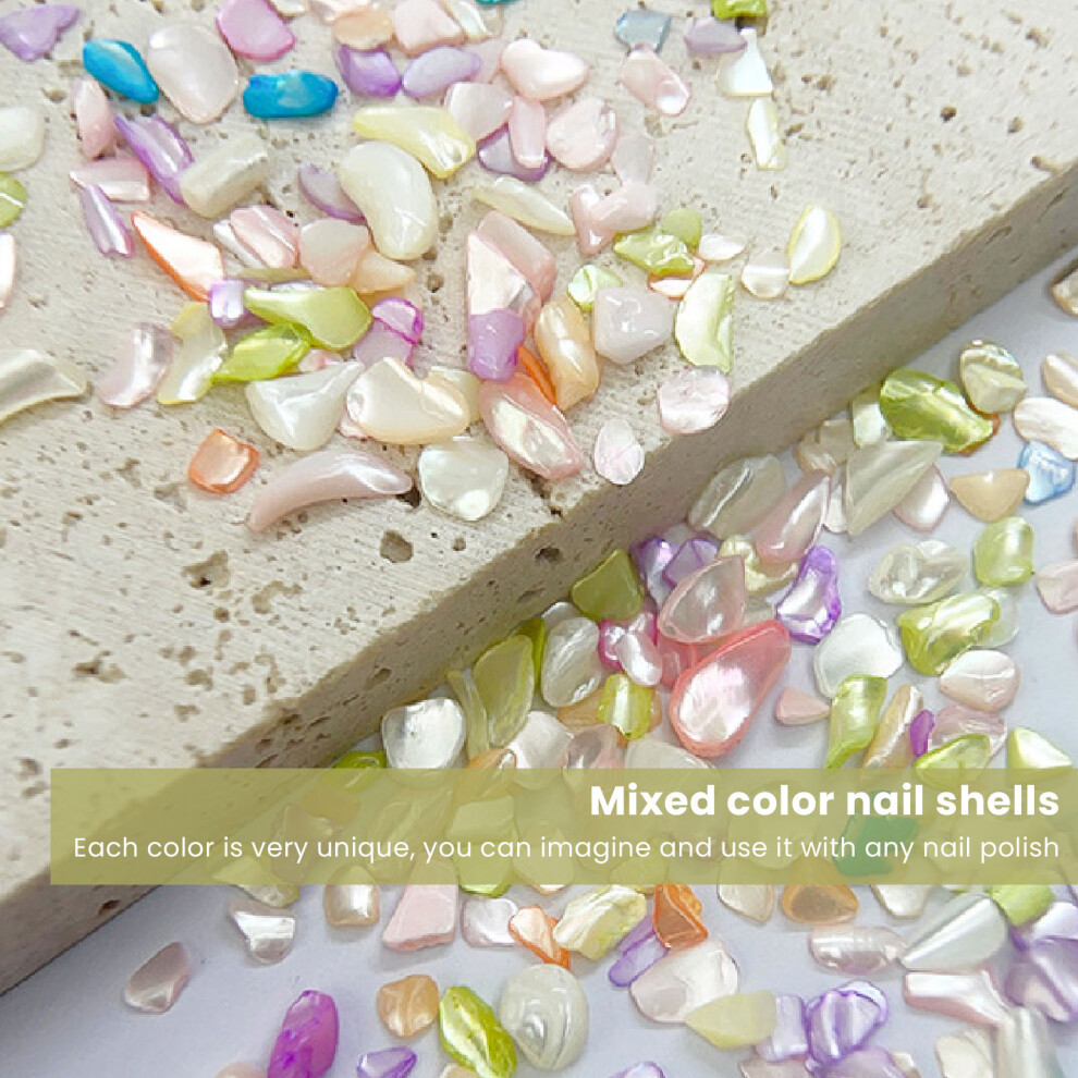 Irregular Shell Slices Nail Art 2 Box Set