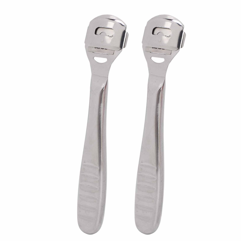 2pc Stainless Steel Foot Callus Trimmer
