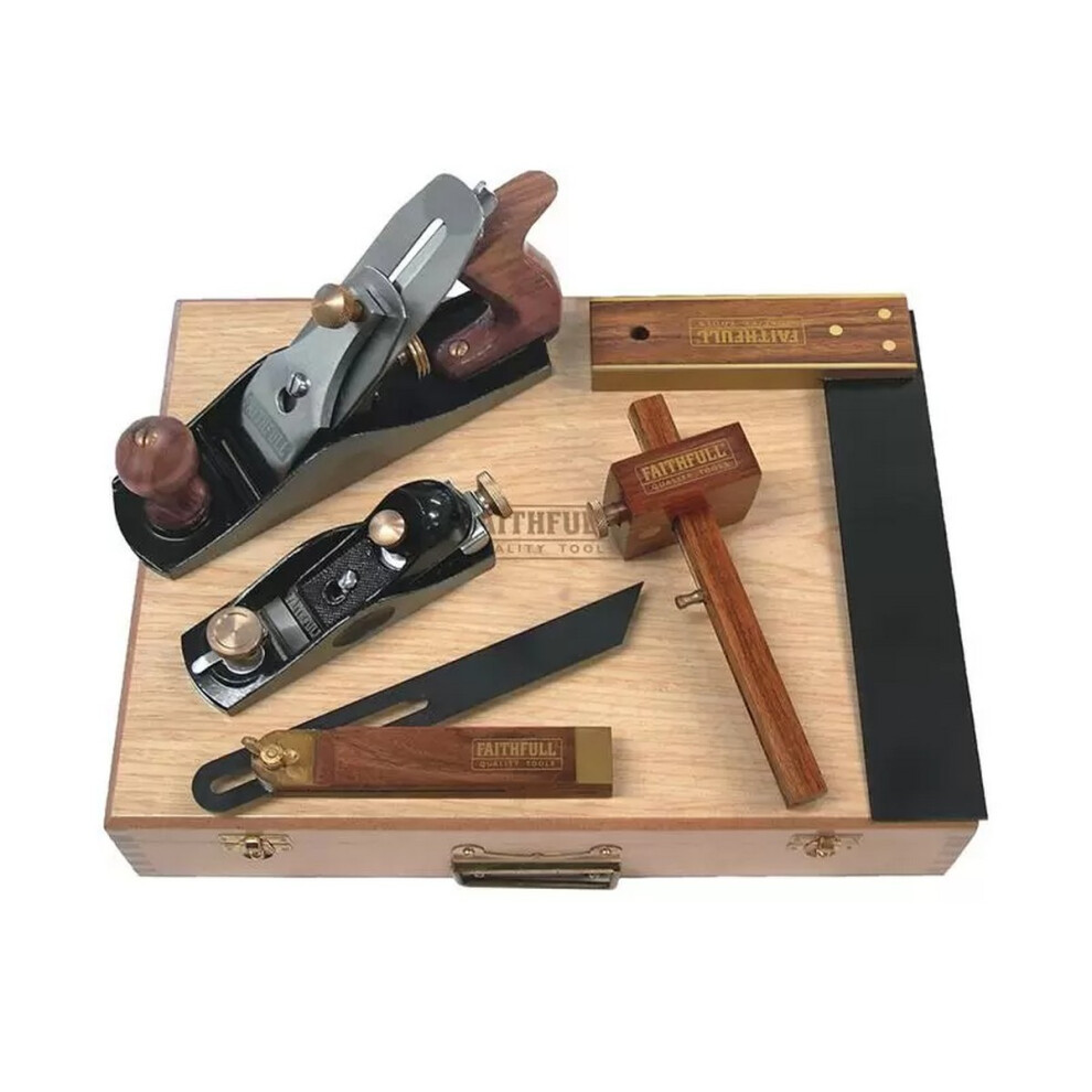 Faithfull Carpenters Tool Kit, 5 Piece