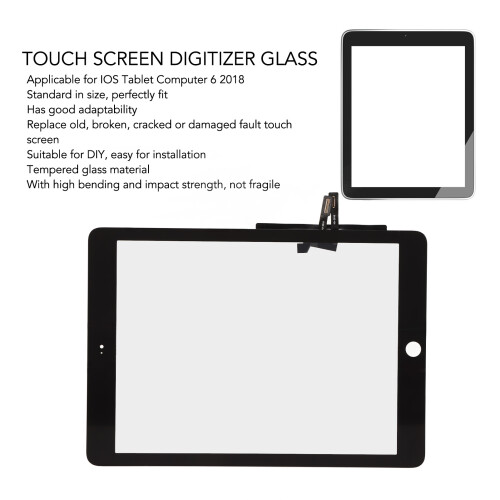 Professional Touch Digitizer for iPad 6 2018