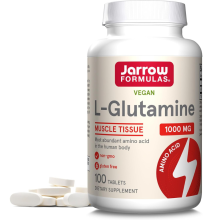 Jarrow Formulas, L-Glutamiini, 1,000 mg, 100 Tabletteja