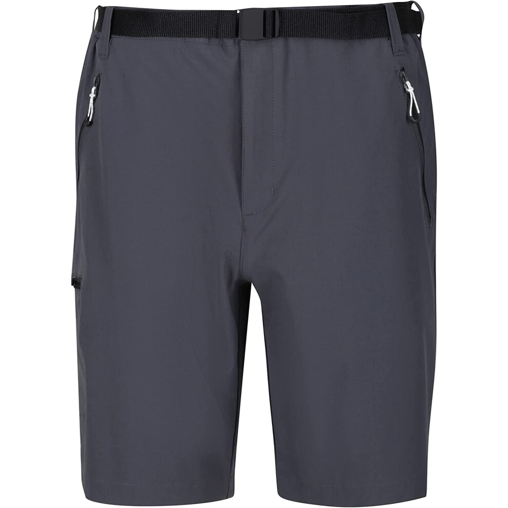 Regatta (30", Seal ) Mens Xert Iii Stretch Shorts Grey