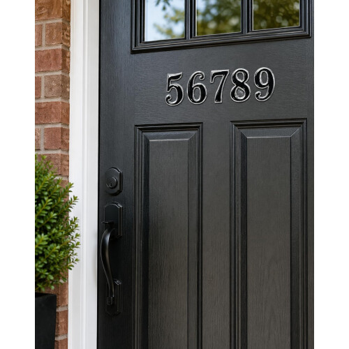 Number Sticker Set for House Door Office Use 2