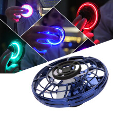 Hand Induction Floating Aircraft Toy Blue