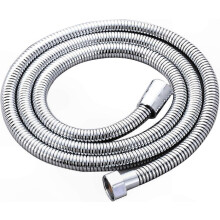 4m Stainless Steel Shower Hose with Brass Connector, Anti-Kink and Leak-Proof Bathroom Extension