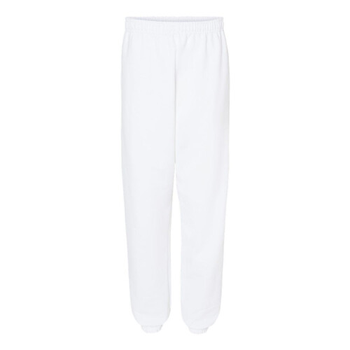 Gildan (L, White) Gildan Heavy Blend Sweatpants