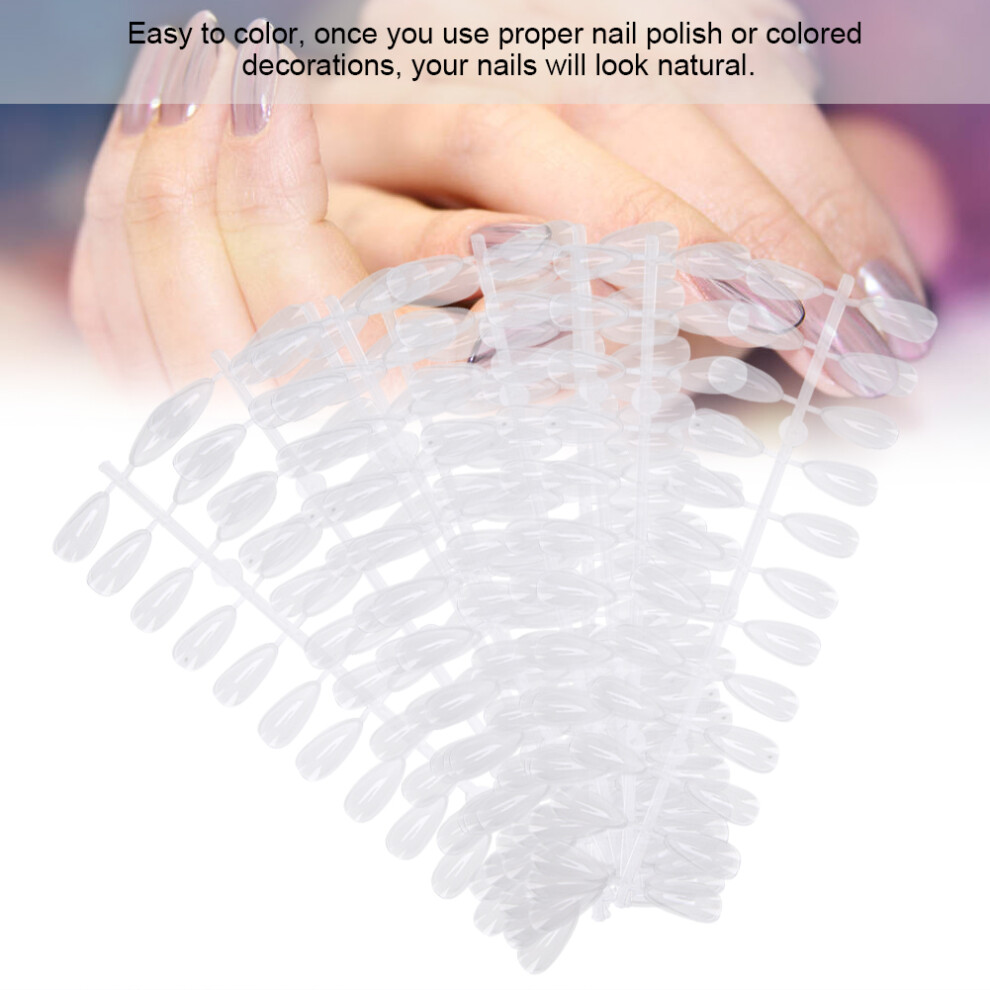 Natural Fake Nail Art Tips 20 Sheets