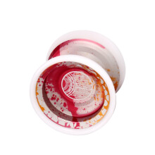 Dual-Modus-Yoyo 95 g 57 mm  47 mm Rot/Gelb/Silber