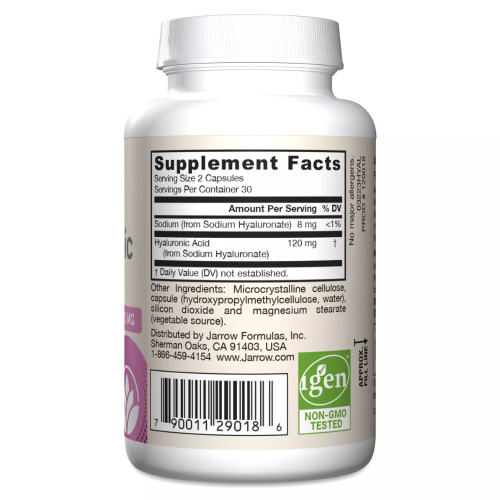 Jarrow Formulas, Βεγεταριακός Υαλουρονικό Οξύ, 60 Βεγκετικά Φύλλα 1
