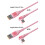 Flexibles Silikon-USB-Typ-C-Ladekabel, schnelles-1,2 m Lila 4