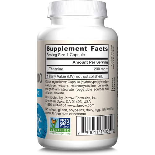 Jarrow Formulas, Teina 200, 200 mg, 60 Capsule Veggie 1