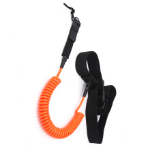 Heliciform Surf Leash TPU Orange