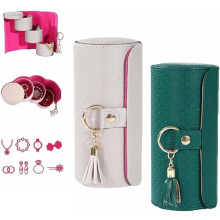 Layered Travel Jewelry Case – Elegant Storage,Always Ready to Shine,Women Three Distinct Layers Jewelry BoxCouples