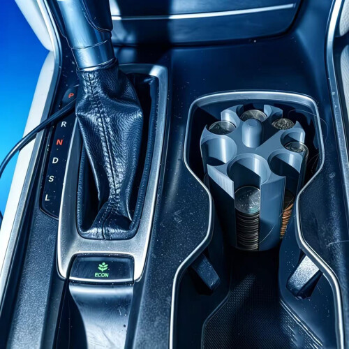 Multifunctional Auto Cup Storage Holder Insert That Stores-Gray 2