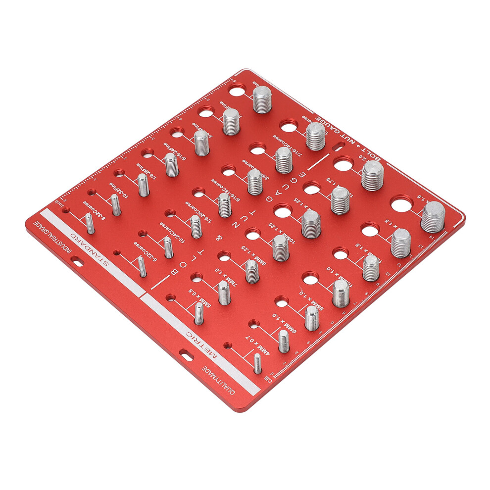 Durable 28 Thread Nut Bolt Gauge