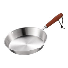 Mini Stainless Steel Frying Pan, 6in/5.5in Skillet Non Stick Egg Pan Gas Cooktops Induction Cooking Pan, 0.6 lb Single Serving Pan