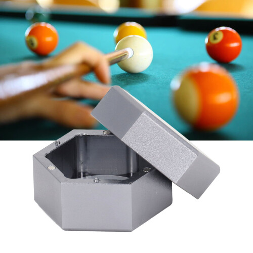 Portable Hexagonal Chalk Box Billiard