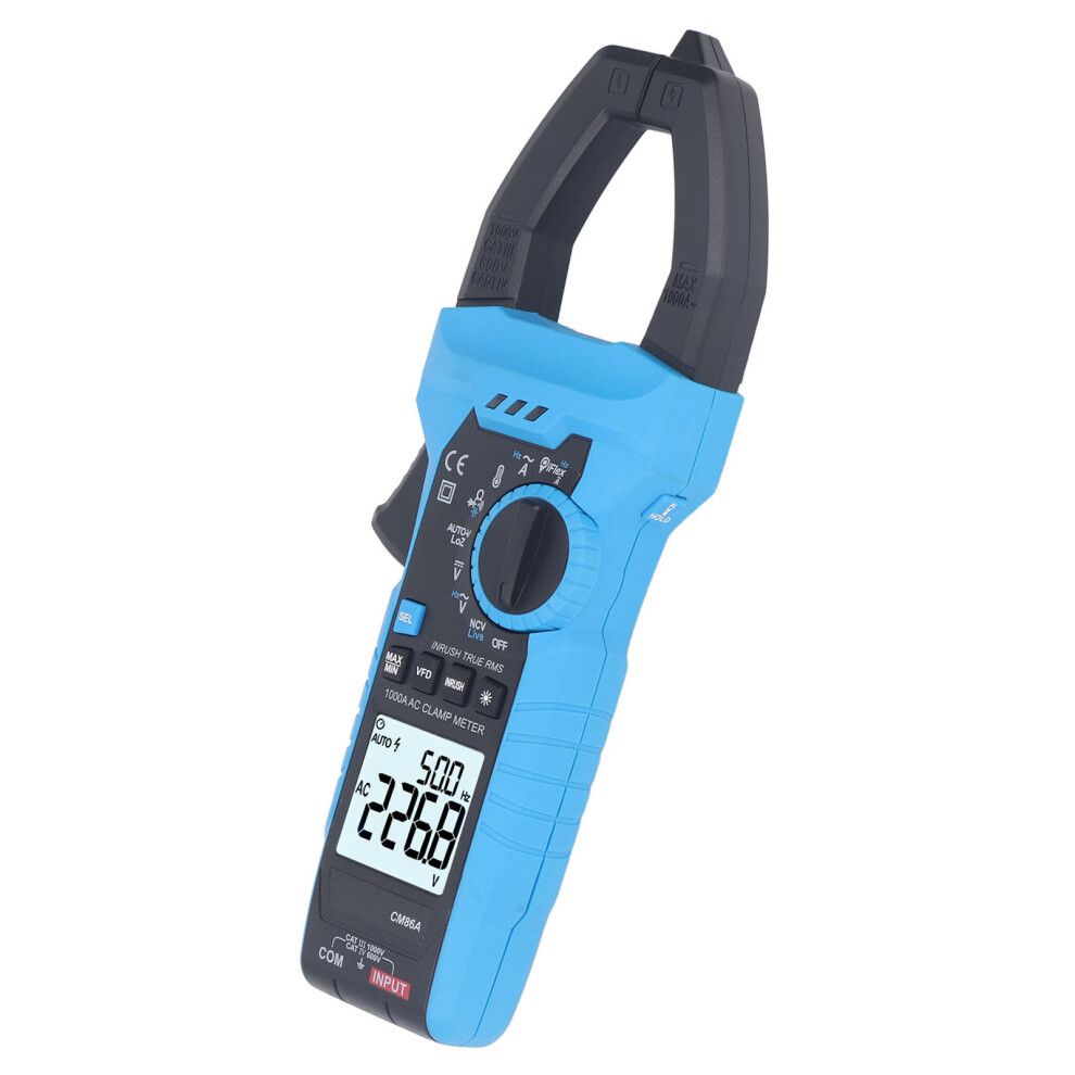 Handheld AC Clamp Meter 1000A Tester