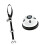2pack Multifunction Pet Doorbell Rope With Loud-Black 1