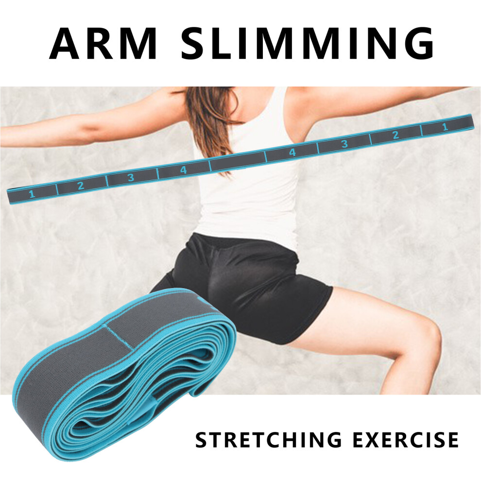 Elastic Yoga Stretch Strap Multi Loop