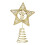 Mini Silver Glitter Metal Christmas Tree Topper for Pencil 1