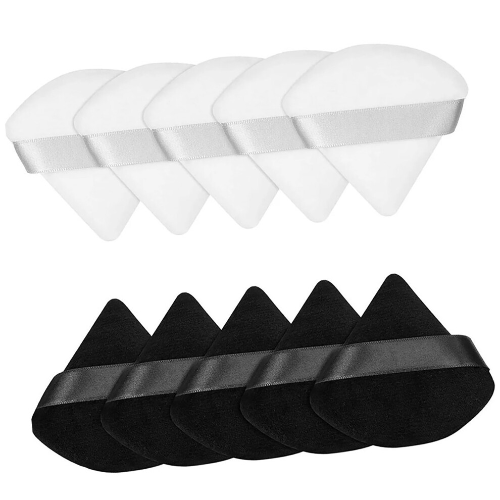 10ct Triangle Powder Puffs Makeup Tool
