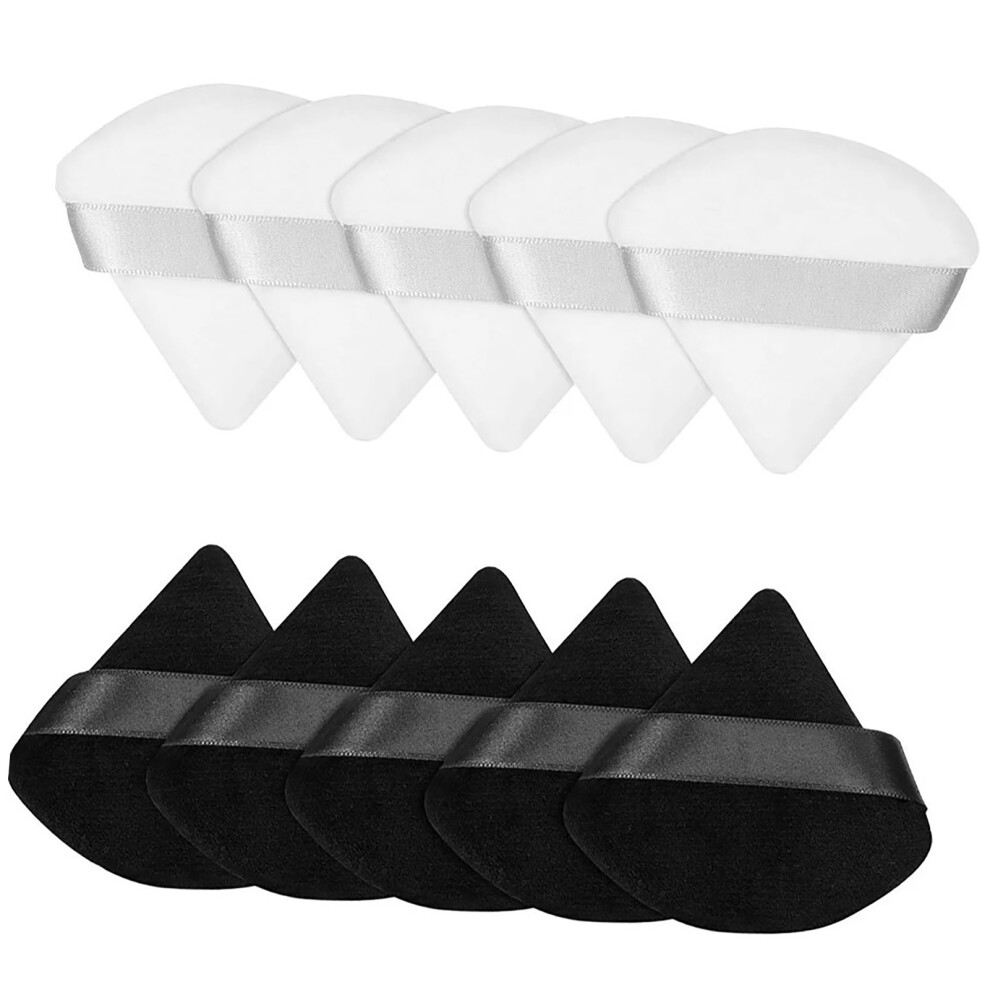 10pk Triangle Makeup Sponges Puffs