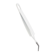 Feste Wimpernpinzette gebogen