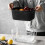Double Layer Colander with Lid, 34.5 cm, Black 2