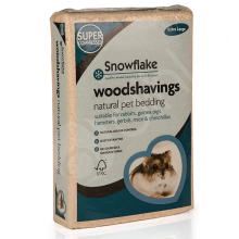 XL 7.5Kg Snowflake Woodshavings Pet animal Bedding