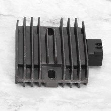 Voltage Regulator Rectifier 6 Pin Black Aluminium