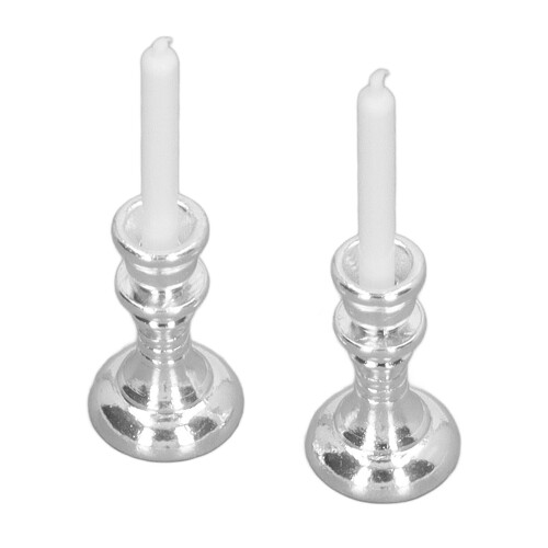 1/12 Scale Vintage Metal Candle Holder