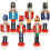 Nussknacker-Weihnachtsornament-Set, 6-teilig 1