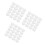 60Pcs White Plastic Drum Plugs Easy Open Chemical Barrel Covers 1