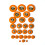 New Creation Eb Alto Saxophone Pads Complete Set 2