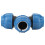 PE Plastic 50mm Pipe Tee Fitting 2