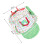 Baby Shopping Cart Seat Protector Pad 1