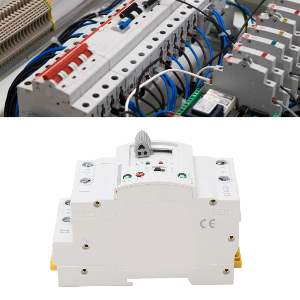 Dual Power ATS 63A 2P Millisecond Switch